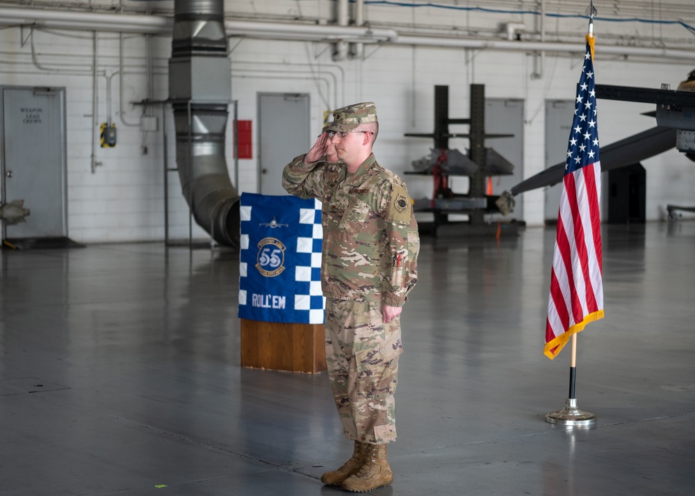 55th Fighter Generation Squadron assumption of Command