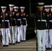 Marine Barracks Washington performs an outstanding evening parade.