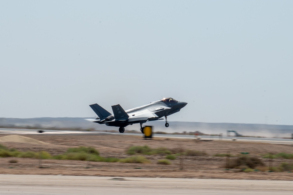 F-35As Lightning IIs arrive in the USCENTCOM area of responsibility