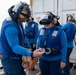 Coast Guard Cutter Healy conducts flight operations training in the Gulf of Alaska