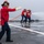 Coast Guard Cutter Healy conducts flight operations training in the Gulf of Alaska