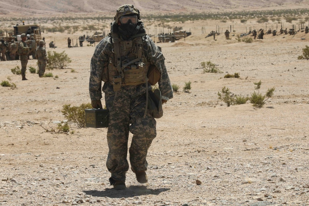 US Army EOD techs clear way to victory during large-scale combat operations training