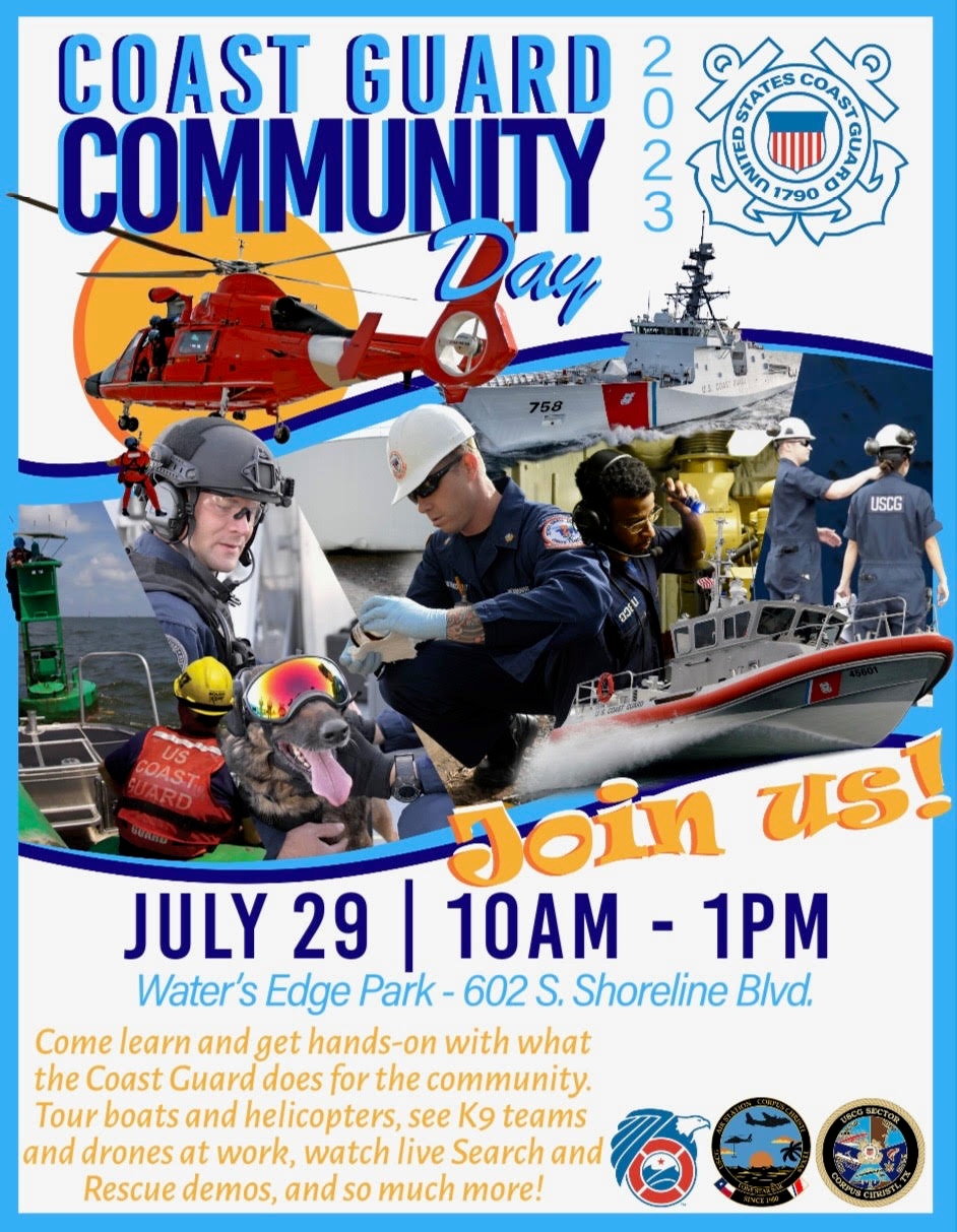Coast Guard Sector Corpus Christi Community Day Flyer