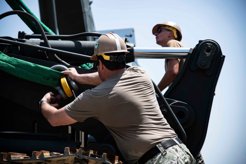 NMCB 133 Conducts Homeport Operations