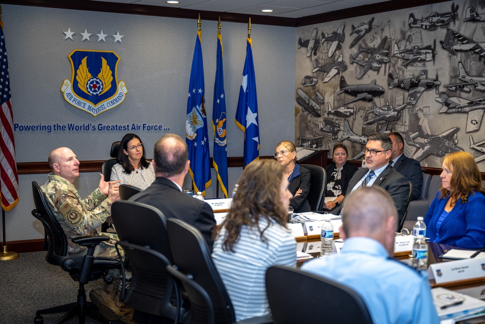 The Hon. Kristyn Jones visits Wright-Patterson AFB