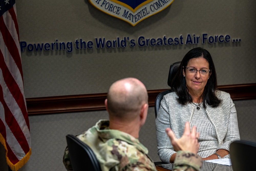 The Hon. Kristyn Jones visits Wright-Patterson AFB