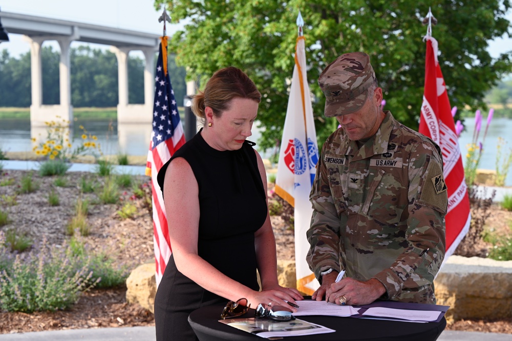 Historic agreement creates river sand management partnership