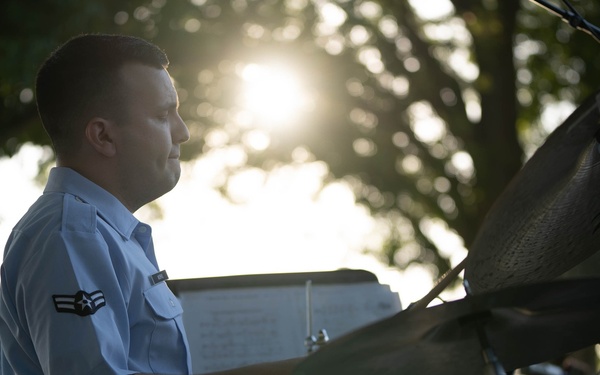 A1C Stephen Morris Drumset