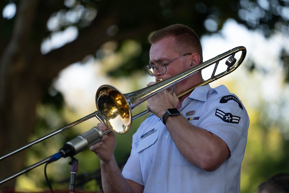 A1C Teddy Van Winkle trombone