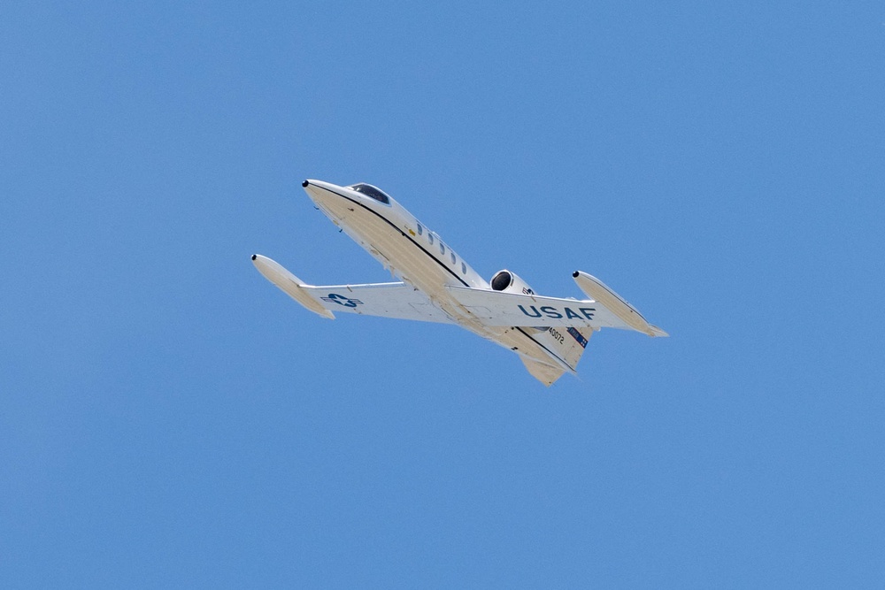 Al-Udeid Airbase bid a fond farewell to the C-21 after 32 years