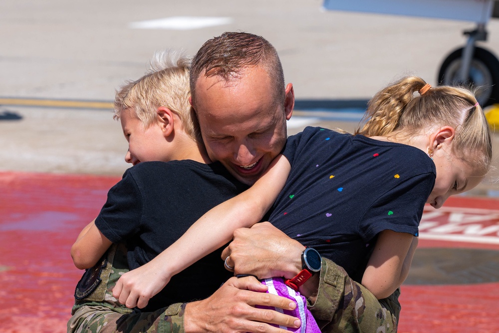 Al-Udeid Airbase bid a fond farewell to the C-21 after 32 years
