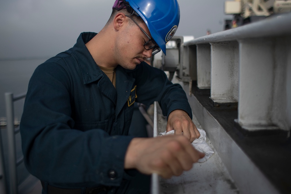 USS Tripoli Maintenance Availability