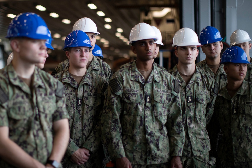 MIDN Tour USS Tripoli