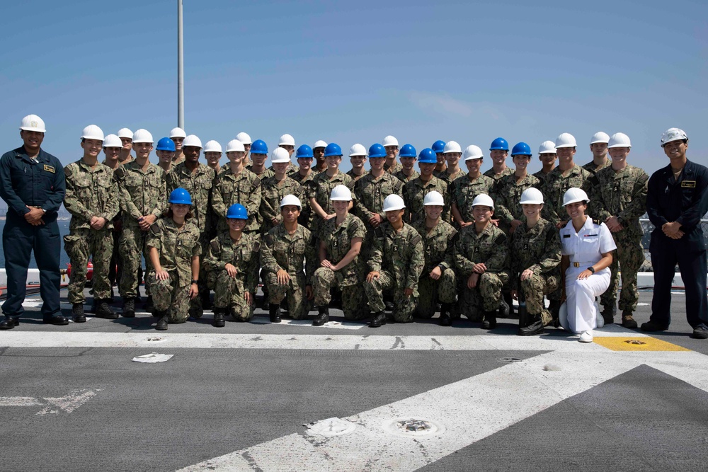 MIDN Tour USS Tripoli