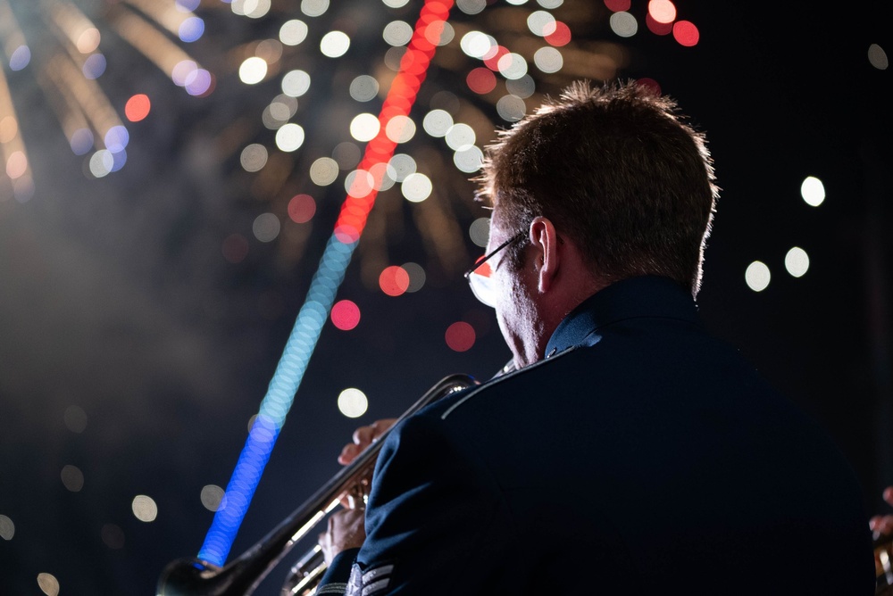 A1C Gergen Fireworks Performance