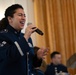 SrA Cancel sings at the Nixon Library