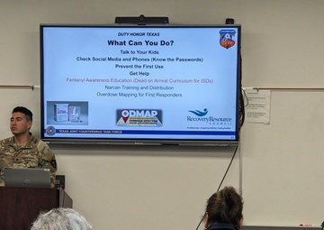 Texas Counterdrug provides education on fentanyl, resources in Lewisville