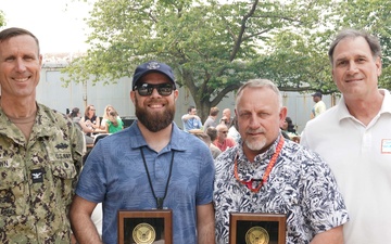 Andrew Levering and Fred O'Neal named 2022 NAVFAC Washington Hard Hat Awards winners