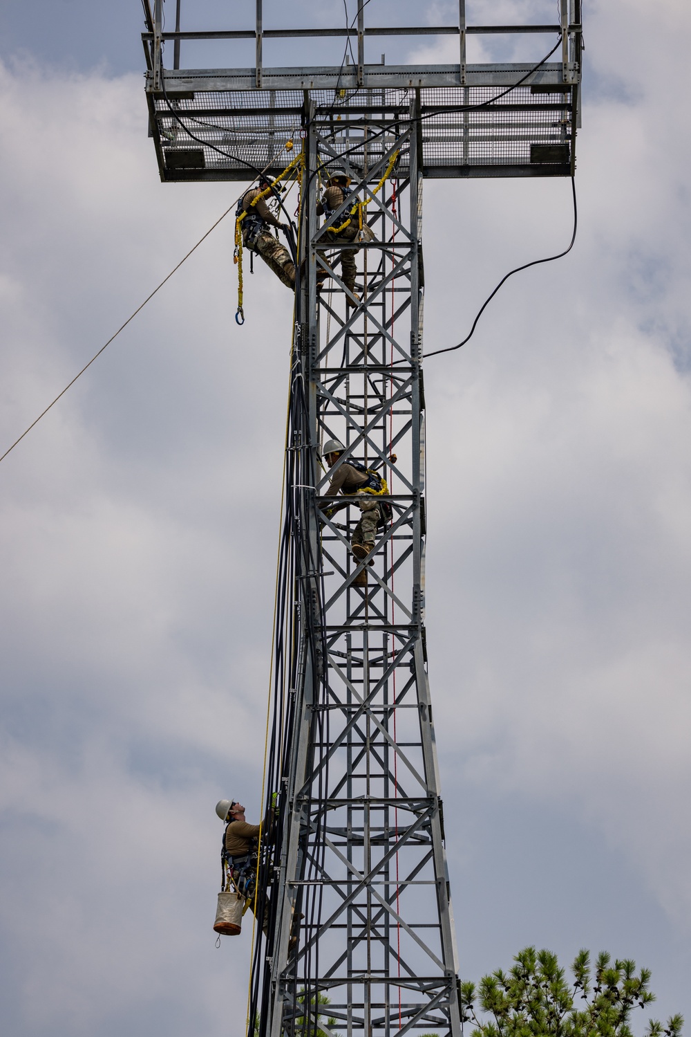 Photo of 202d EIS Tower upgrade