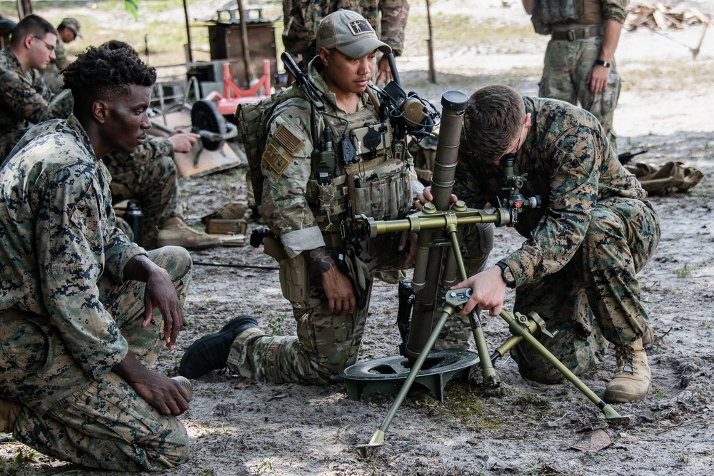 Joint U.S. forces train during TRADEWINDS23