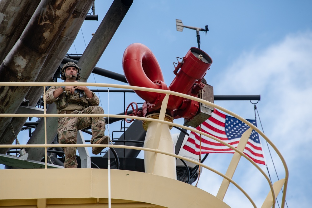 Multinational forces exercise close quarters operations at TRADEWINDS23