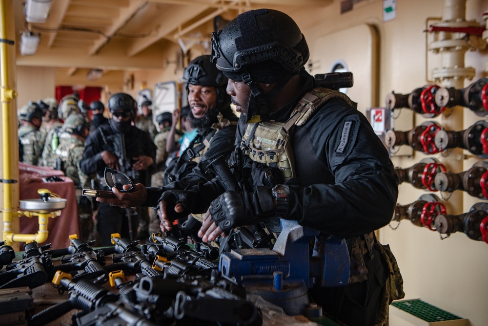 Multinational forces exercise close quarters operations at TRADEWINDS23