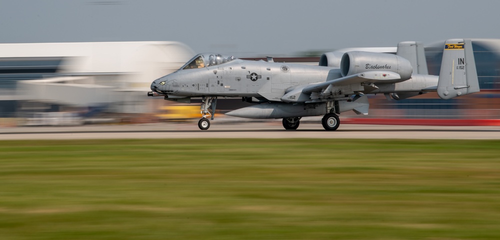 122nd Fighter Wing aircraft conversion takes off