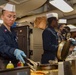 USS Ronald Reagan (CVN 76) Sailors serve Brunch