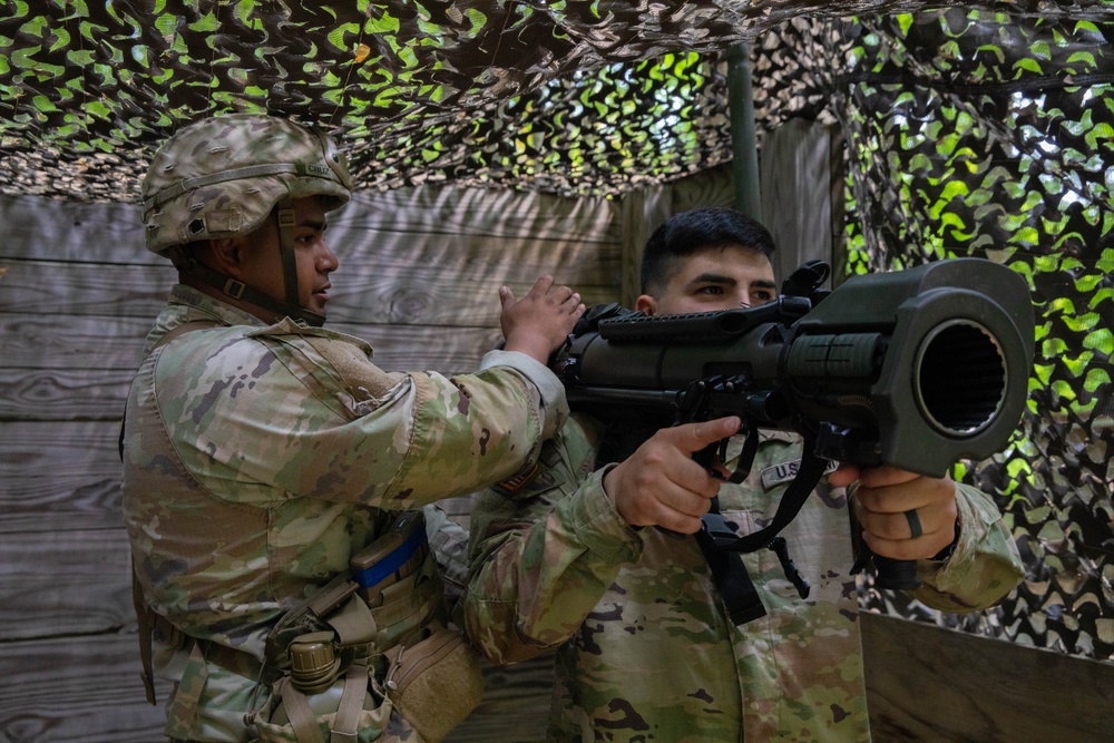 Soldiers from across the XVIII Airborne Corps compete in Best Squad Competition