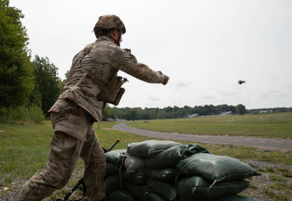 Soldiers from across the XVIII Airborne Corps compete in Best Squad Competition