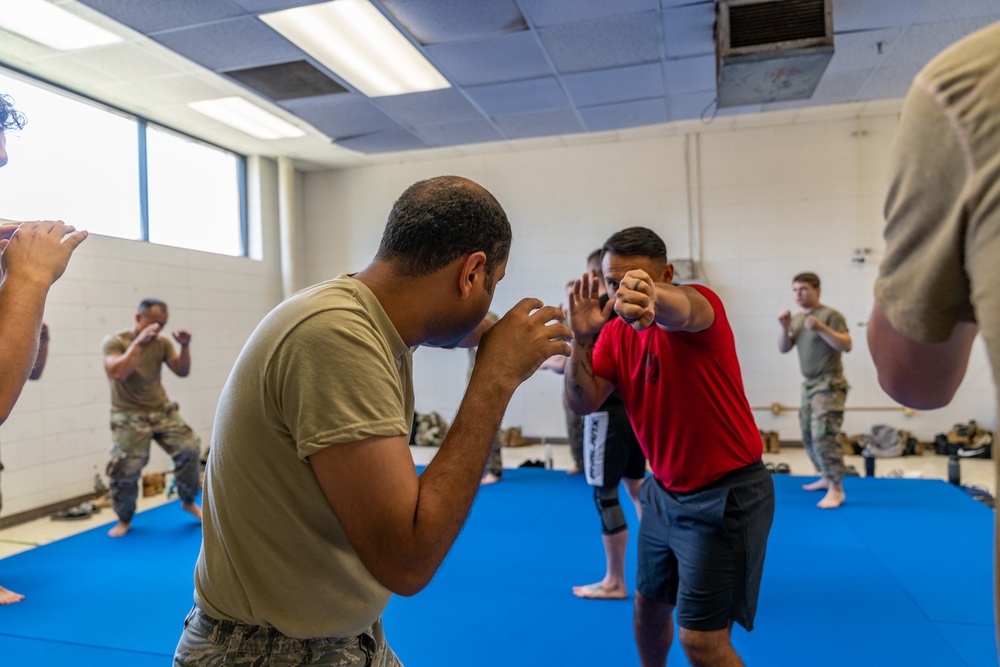 85th EIS unveils new combatives training area