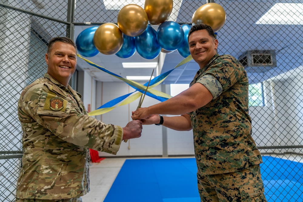 85th EIS unveils new combatives training area