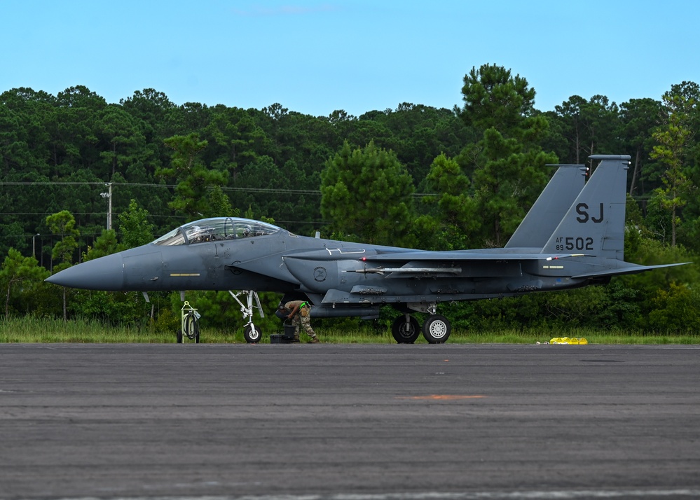 4th FW arrives at MCAS Cherry Point during RT-23