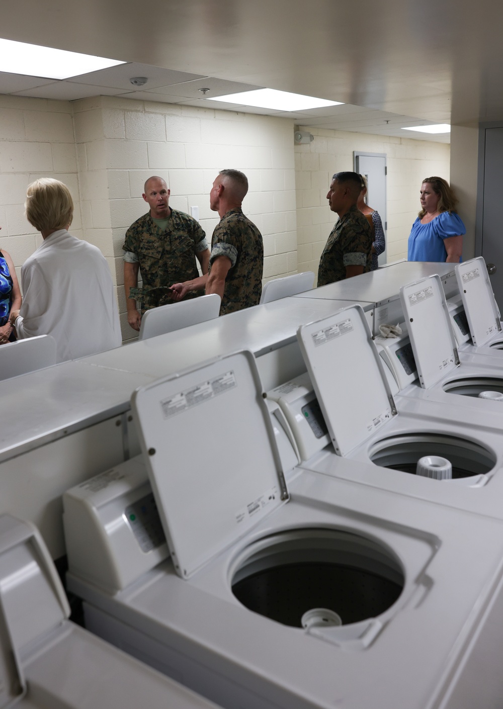 Assistant Commandant of the Marine Corps Visits Camp Lejeune