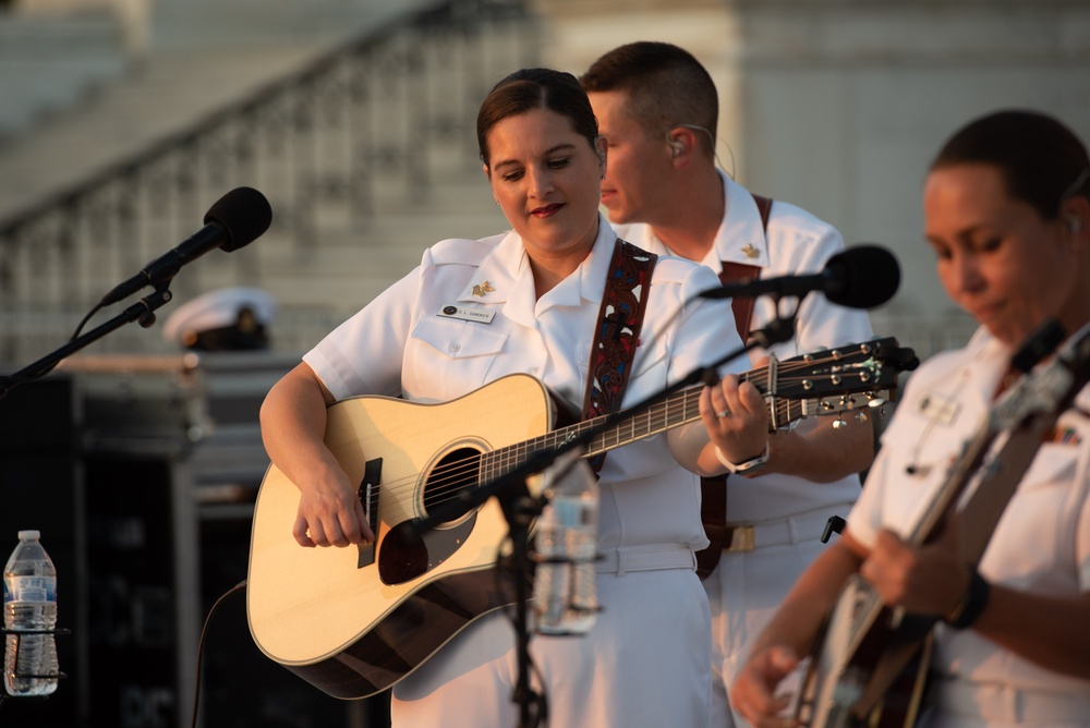 U.S. Navy Band Country Current performs at U.S. Capitol