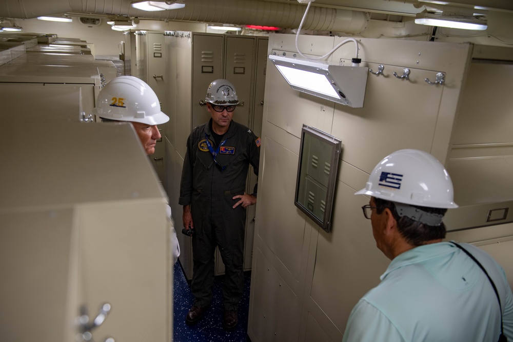 Truman is the flagship of the Harry S. Truman Carrier Strike Group and is currently in port aboard Naval Station Norfolk.