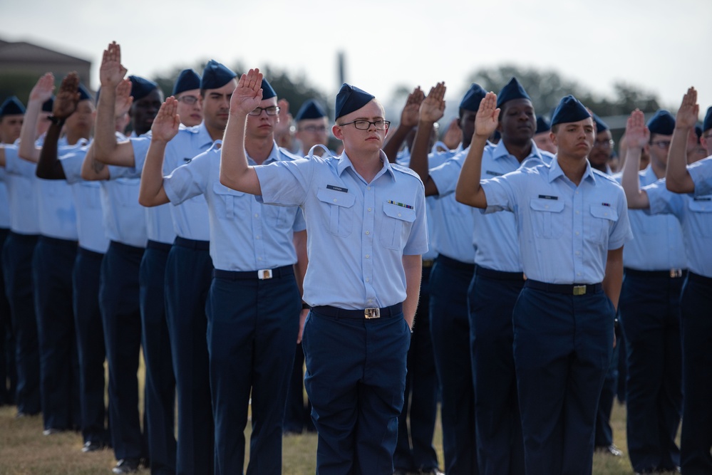 USAF Basic Military Training Graduation Ceremony