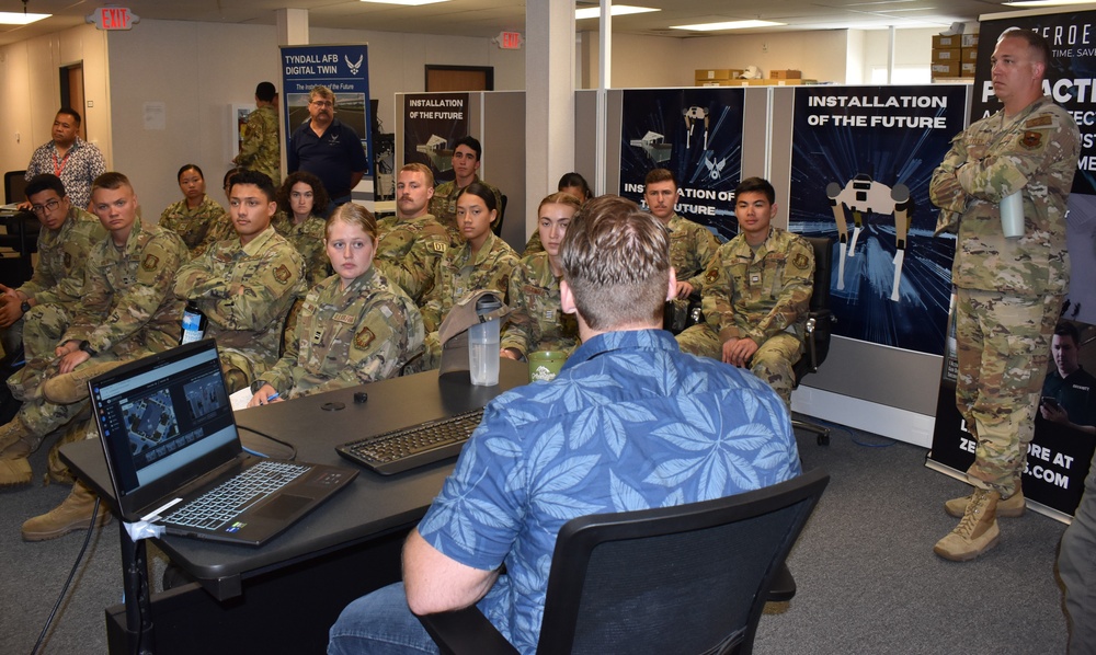 ROTC Students Learn About the Installation of the Future