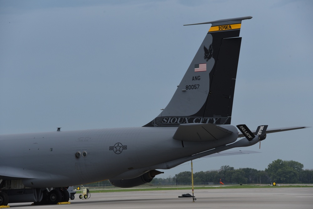 Iowa KC-135 Bat tail