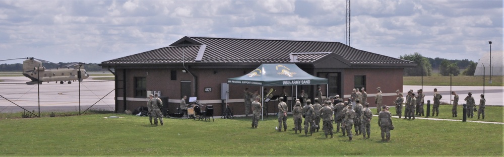 FORT DIX- WAREX Re-enlistment ceremony