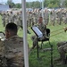 FORT DIX- WAREX Re-enlistment ceremony