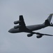 KC-135 flying