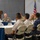 Vice Adm. Frank Bradley, Joint Special Operations Command commanding officer, attends a round table discussion in Japan