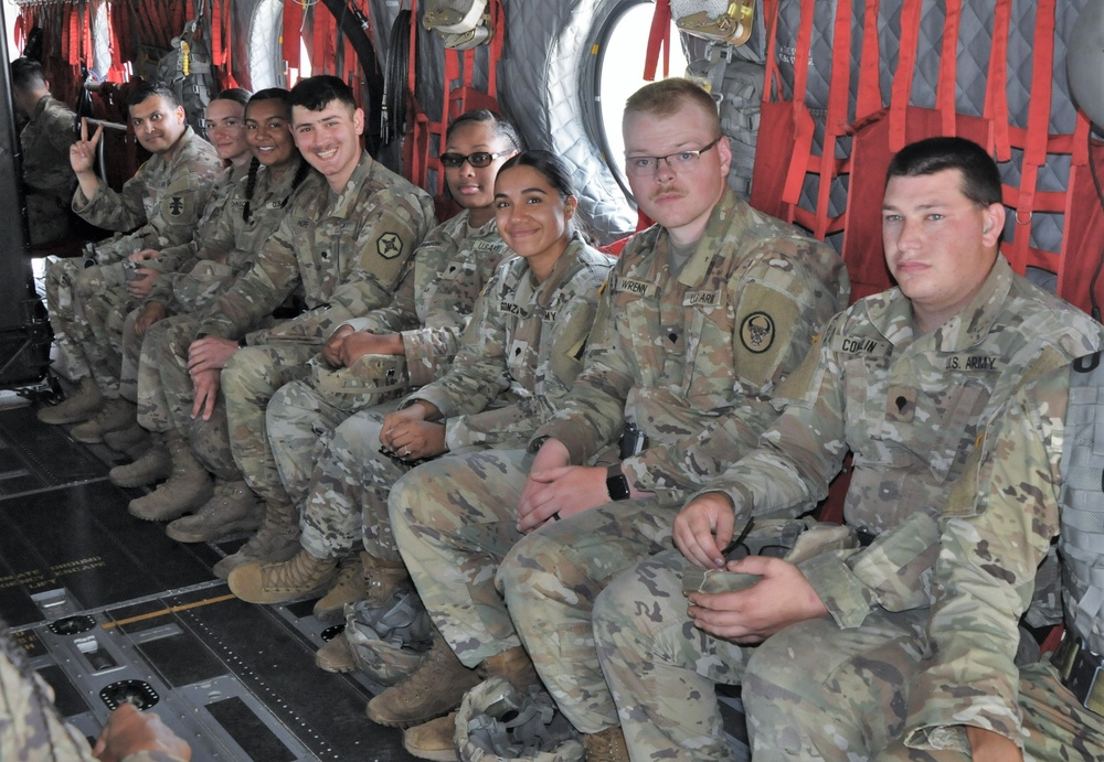 FORT DIX- WAREX Re-enlistment ceremony