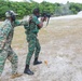 Multinational forces train during a live-fire exercise