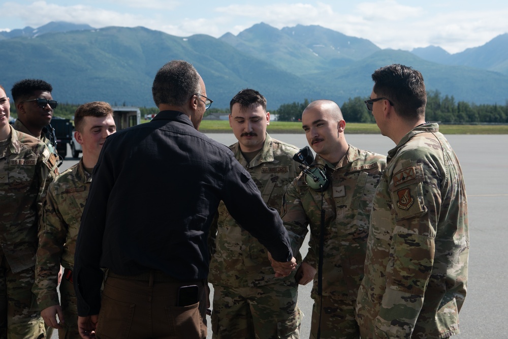 Lester Holt Visits Alaska