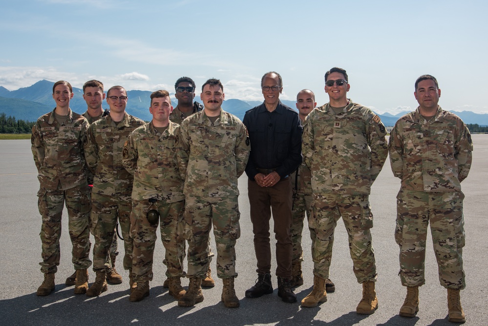 Lester Holt Visits Alaska