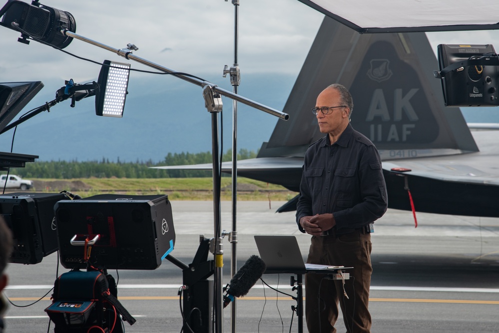 Lester Holt Visits Alaska