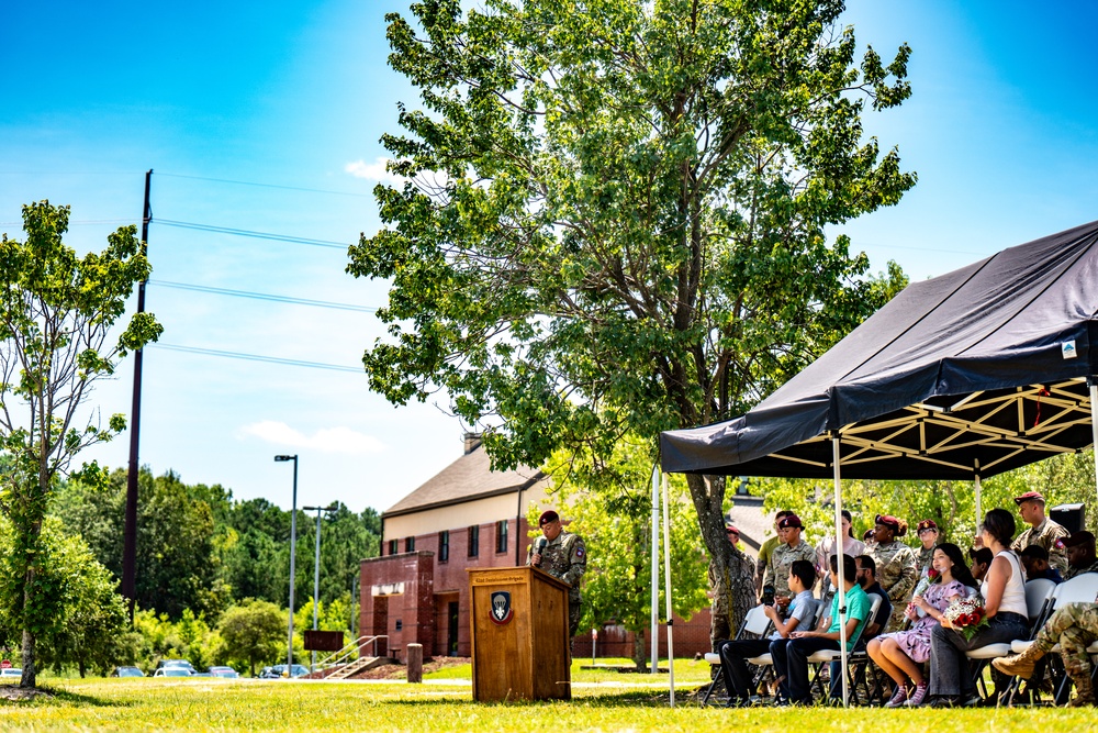 HHC, STB Change of Command