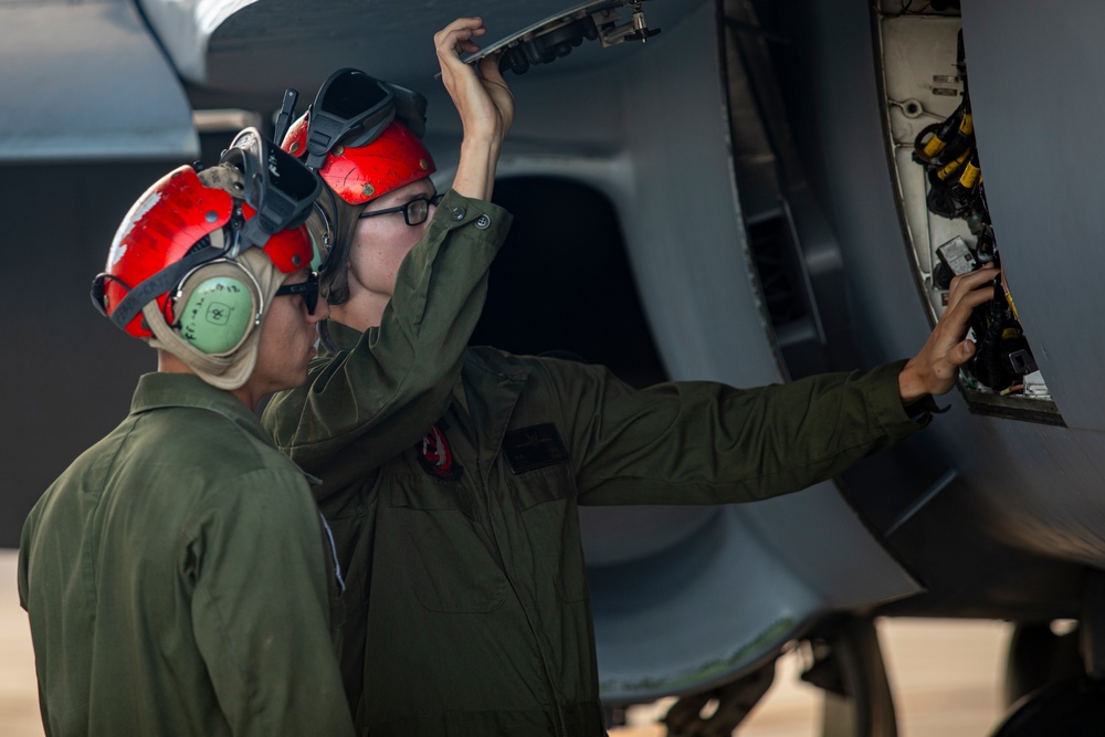 Hot Load: VMFA-115 sharpens their skills at Kadena Air Base during Northern Edge 23-2